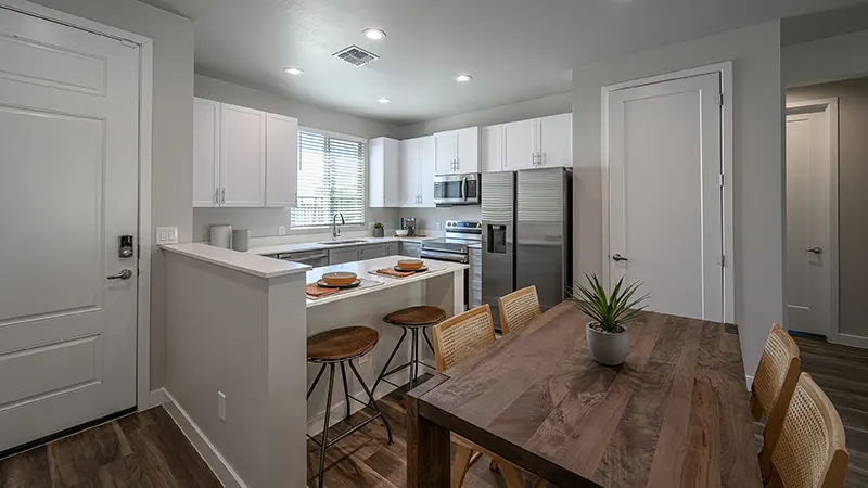 3 bedroom model kitchen